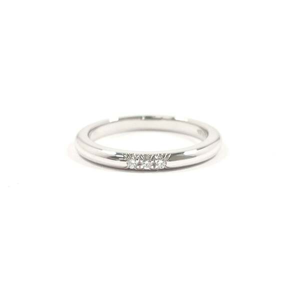 TIFFANY Silver Diamond Ring